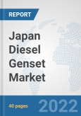 Japan Diesel Genset Market: Prospects, Trends Analysis, Market Size and Forecasts up to 2028- Product Image