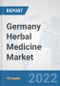 Germany Herbal Medicine Market: Prospects, Trends Analysis, Market Size and Forecasts up to 2028 - Product Thumbnail Image