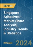 Singapore Adhesives - Market Share Analysis, Industry Trends & Statistics, Growth Forecasts 2017 - 2028- Product Image