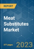 Meat Substitutes Market - Size, Share, COVID-19 Impact & Forecasts up to 2028- Product Image