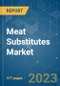 Meat Substitutes Market - Size, Share, COVID-19 Impact & Forecasts up to 2028 - Product Thumbnail Image