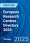 European Research Centres Directory 2025 - Product Thumbnail Image