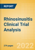 Rhinosinusitis Clinical Trial Analysis by Trial Phase, Trial Status, Trial Counts, End Points, Status, Sponsor Type, and Top Countries, 2022 Update- Product Image