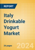 Italy Drinkable Yogurt (Dairy and Soy Food) Market Size, Growth and Forecast Analytics, 2023-2028- Product Image