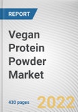 Vegan Protein Powder Market By Nature, By Product Type, By Age Group, By Packaging Type, By Distribution Channel: Global Opportunity Analysis and Industry Forecast, 2021-2031- Product Image