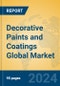 Decorative Paints and Coatings Global Market Insights 2024, Analysis and Forecast to 2029, by Manufacturers, Regions, Technology, Application, Product Type - Product Thumbnail Image