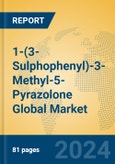 1-(3-Sulphophenyl)-3-Methyl-5-Pyrazolone Global Market Insights 2024, Analysis and Forecast to 2029, by Manufacturers, Regions, Technology, Application- Product Image