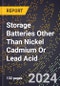 2024 Global Forecast for Storage Batteries Other Than Nickel Cadmium Or Lead Acid (2025-2030 Outlook)-Manufacturing & Markets Report - Product Image