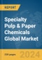 Specialty Pulp & Paper Chemicals Global Market Report 2024 - Product Image