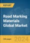 Road Marking Materials Global Market Report 2024 - Product Thumbnail Image