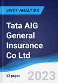 Tata AIG General Insurance Co Ltd - Strategy, SWOT and Corporate Finance Report- Product Image