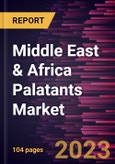 Middle East & Africa Palatants Market Forecast to 2028 - COVID-19 Impact and Regional Analysis - by Form, Category, and Source- Product Image