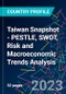 Taiwan Snapshot - PESTLE, SWOT, Risk and Macroeconomic Trends Analysis - Product Thumbnail Image