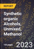 2023 Global Forecast for Synthetic organic Alcohols, Unmixed, Methanol (Methyl Alcohol) (2024-2029 Outlook)- Manufacturing & Markets Report- Product Image