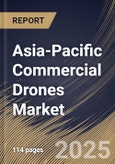 Asia-Pacific Commercial Drones Market Size, Share & Trends Analysis Report By Product, By End-use, By Application, By Country and Growth Forecast, 2024 - 2031- Product Image