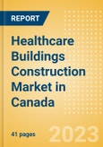 Healthcare Buildings Construction Market in Canada - Market Size and Forecasts to 2026 (including New Construction, Repair and Maintenance, Refurbishment and Demolition and Materials, Equipment and Services costs)- Product Image