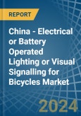 China - Electrical or Battery Operated Lighting or Visual Signalling for Bicycles - Market Analysis, forecast, Size, Trends and Insights- Product Image