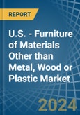 U.S. - Furniture of Materials Other than Metal, Wood or Plastic - Market Analysis, Forecast, Size, Trends and Insights- Product Image