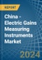 China - Electric Gains Measuring Instruments (Recording) - Market Analysis, Forecast, Size, Trends and Insights - Product Thumbnail Image
