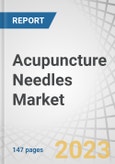 Acupuncture Needles Market by Type (Disposable, Non-disposable), Handle Material (Stainless-steel, Gold), End-user (Clinics, Hospitals), Distribution Channel (Online Pharmacies, Hospital Pharmacies, Retail Pharmacies) & Region - Forecast to 2027- Product Image