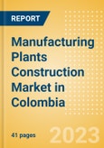 Manufacturing Plants Construction Market in Colombia - Market Size and Forecasts to 2026 (including New Construction, Repair and Maintenance, Refurbishment and Demolition and Materials, Equipment and Services costs)- Product Image
