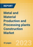 Metal and Material Production and Processing plants Construction Market in Dominican Republic - Market Size and Forecasts to 2026 (including New Construction, Repair and Maintenance, Refurbishment and Demolition and Materials, Equipment and Services costs)- Product Image