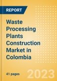 Waste Processing Plants Construction Market in Colombia - Market Size and Forecasts to 2026 (including New Construction, Repair and Maintenance, Refurbishment and Demolition and Materials, Equipment and Services costs)- Product Image