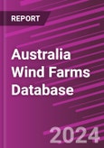 Australia Wind Farms Database- Product Image