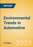 Environmental Trends in Automotive - Thematic Intelligence- Product Image