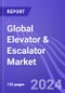 Global Elevator & Escalator Market (by Service, Technology, Application & Region): Insights & Forecast with Potential Impact of COVID-19 (2024-2028) - Product Image