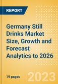 Germany Still Drinks (Soft Drinks) Market Size, Growth and Forecast Analytics to 2026- Product Image