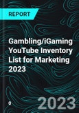 Gambling/iGaming YouTube Inventory List for Marketing 2023- Product Image