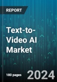 Text-to-Video AI Market by Component, Deployment, Organization Size, End-User, Vertical - Global Forecast 2025-2030- Product Image