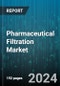 Pharmaceutical Filtration Market by Product (Cartridges & Capsules, Filter Holders, Filtration Accessories), Technique (Cross Flow Filtration, Microfiltration, Nanofiltration), Application, End User - Global Forecast 2025-2030 - Product Image