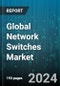 Global Network Switches Market by Type (Fixed Configuration Switches, Modular Switches), Network Architecture (Access Port, Hybrid Port, Trunk Port), Functionality, Data Speed, End-User - Forecast 2024-2030 - Product Thumbnail Image