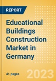 Educational Buildings Construction Market in Germany - Market Size and Forecasts to 2026 (including New Construction, Repair and Maintenance, Refurbishment and Demolition and Materials, Equipment and Services costs)- Product Image
