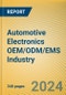 Automotive Electronics OEM/ODM/EMS Industry Report, 2024 - Product Thumbnail Image