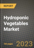 Hydroponic Vegetables Market Size & Market Share Data, Latest Trend Analysis and Future Growth Intelligence Report - Forecast by Vegetable Type, by Distribution Channel, by Farming Type, by Origin, Analysis and Outlook from 2023 to 2030- Product Image
