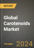 Global Carotenoids Market Outlook Report: Industry Size, Competition, Trends and Growth Opportunities by Region, YoY Forecasts from 2024 to 2031- Product Image