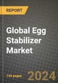 Global Egg Stabilizer Market Outlook Report: Industry Size, Competition, Trends and Growth Opportunities by Region, YoY Forecasts from 2024 to 2031- Product Image