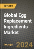 Global Egg Replacement Ingredients Market Outlook Report: Industry Size, Competition, Trends and Growth Opportunities by Region, YoY Forecasts from 2024 to 2031- Product Image