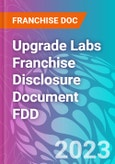 Upgrade Labs Franchise Disclosure Document FDD- Product Image