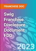 Swig Franchise Disclosure Document FDD- Product Image