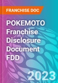 POKEMOTO Franchise Disclosure Document FDD- Product Image