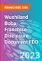 Wushiland Boba Franchise Disclosure Document FDD - Product Thumbnail Image