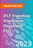 iFLY Franchise Disclosure Document FDD- Product Image