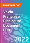 VaVia Franchise Disclosure Document FDD- Product Image