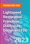 Lightspeed Restoration Franchise Disclosure Document FDD - Product Thumbnail Image