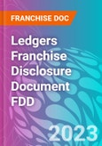 Ledgers Franchise Disclosure Document FDD- Product Image