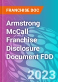 Armstrong McCall Franchise Disclosure Document FDD- Product Image